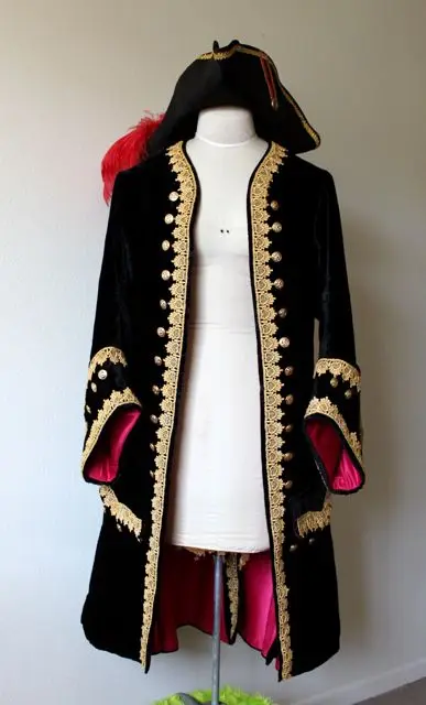 Pirates Of The Caribbean Captain Trench Cosplay Costume